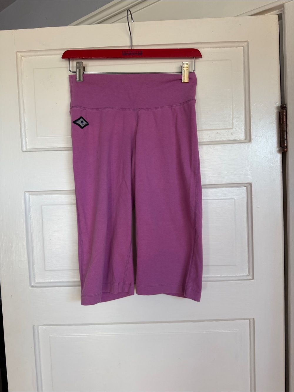 Women’s Organic Yoga shorts-Lilac